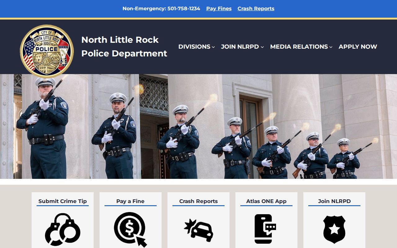 North Little Rock Police Department official website